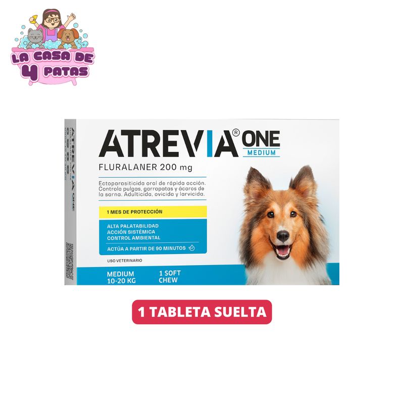 ATREVIA - ATREVIA ONE 10-20KG ( 200MG) 1 TABLETA SUELTA