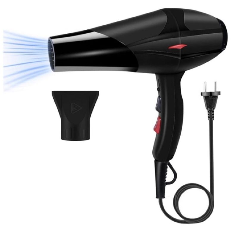 GENERICO - Secadora de Cabello SONAR 4000 Watts Profesional SN-1267 Negro