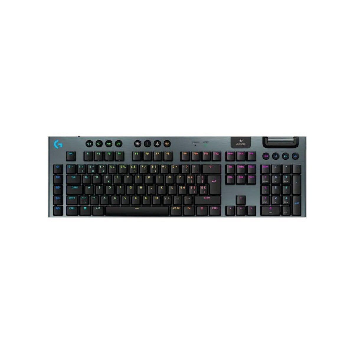LOGITECH - Teclados Gaming Logitech G G915 X Lightspeed BTRGB Mechanical Black