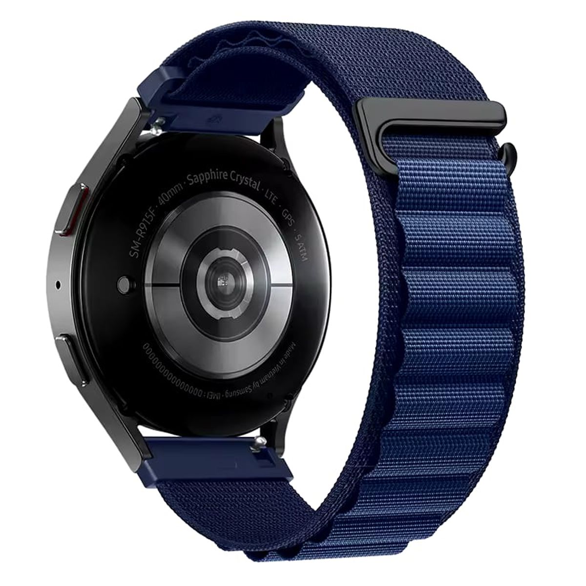 GENERICO - Correa 22mm nylon para Huawei Watch Gt5 Gt5pro Gt4 Gt3 46mm azul
