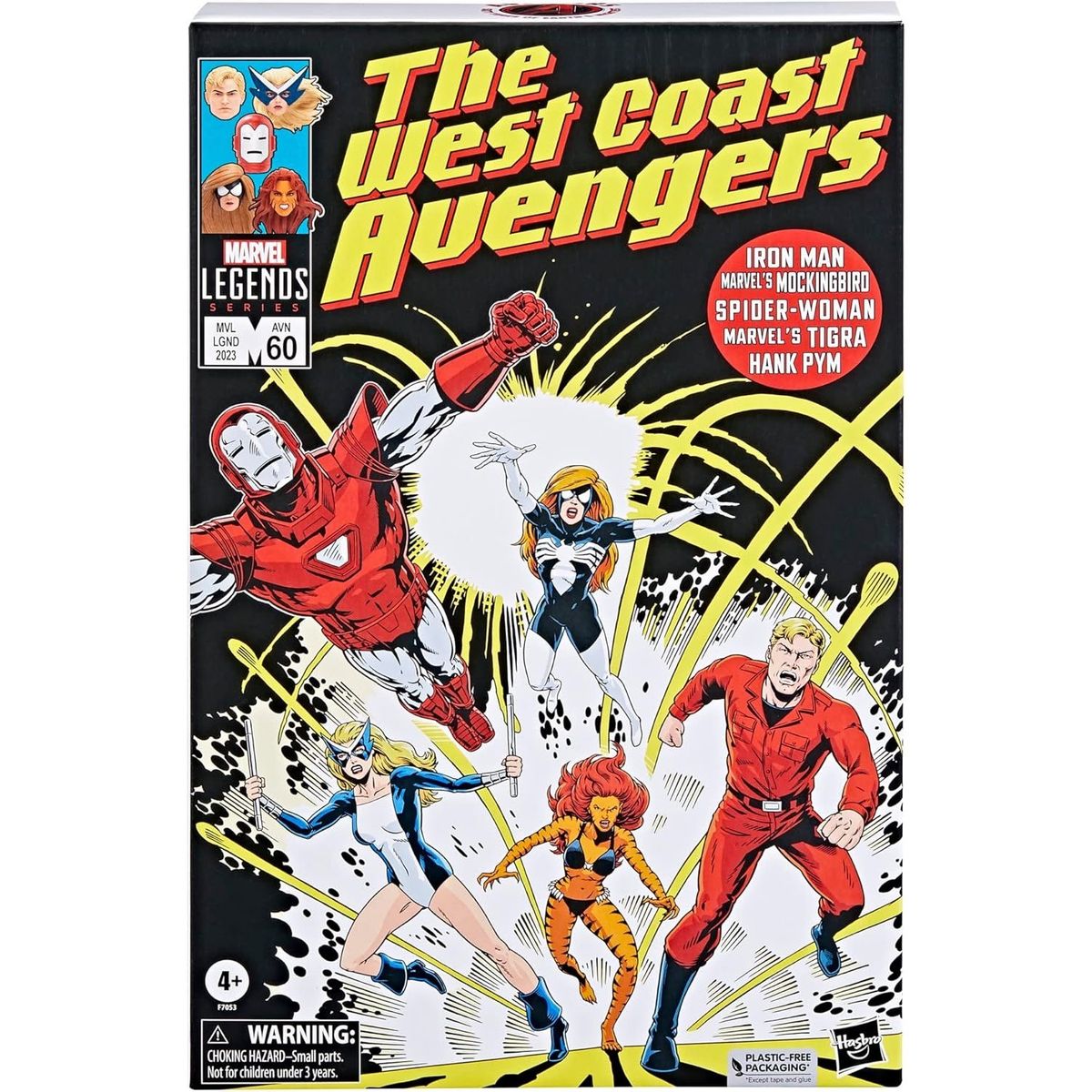 MARVEL - West Coast Avengers Marvel Legends Exclusive Five-Pack