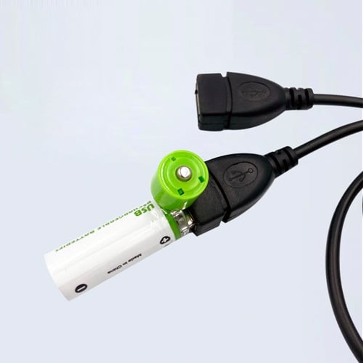 GENERICO - Pilas recargables AA de 15V con cable tipo C