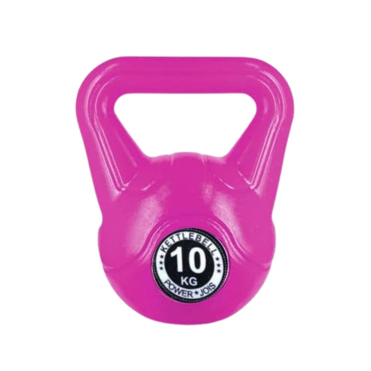 GENERICO - Pesa Rusa o Kettlebell Deporte -10 kg pvc  color Fucsia