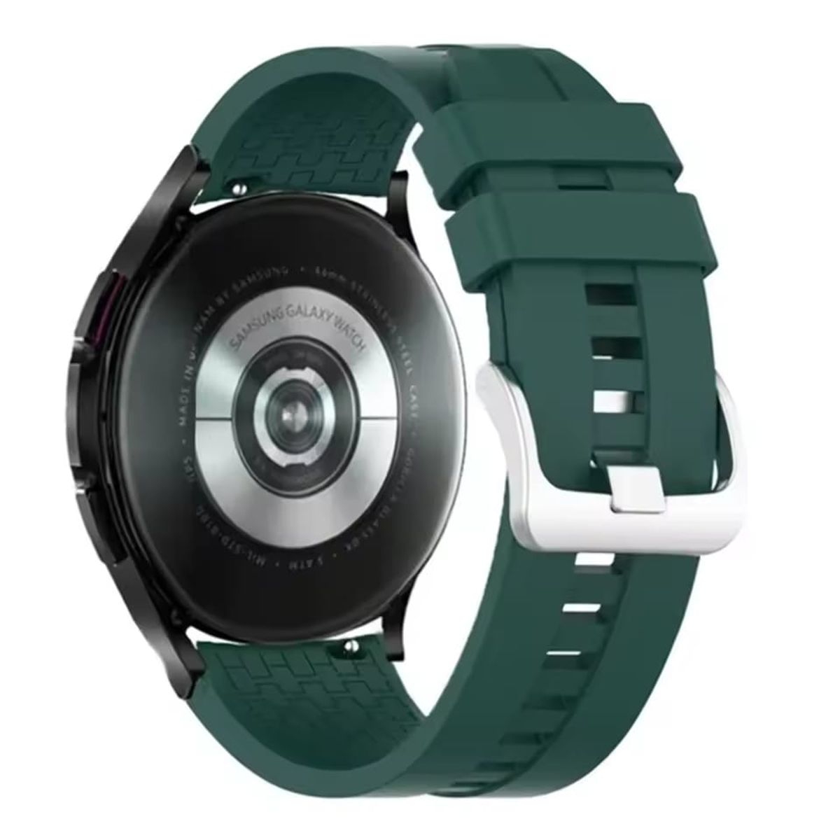 GENERICO - Correa Relieve 22mm Para Huawei Watch Gt5 Progt4gt3 46mm verde