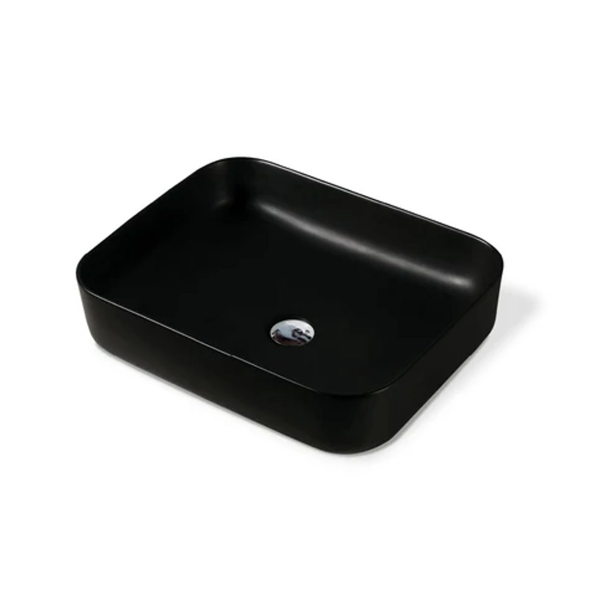 FRATELLI - Bowl de Loza Mod Cuadrado Negro Matte 50x40x13cm