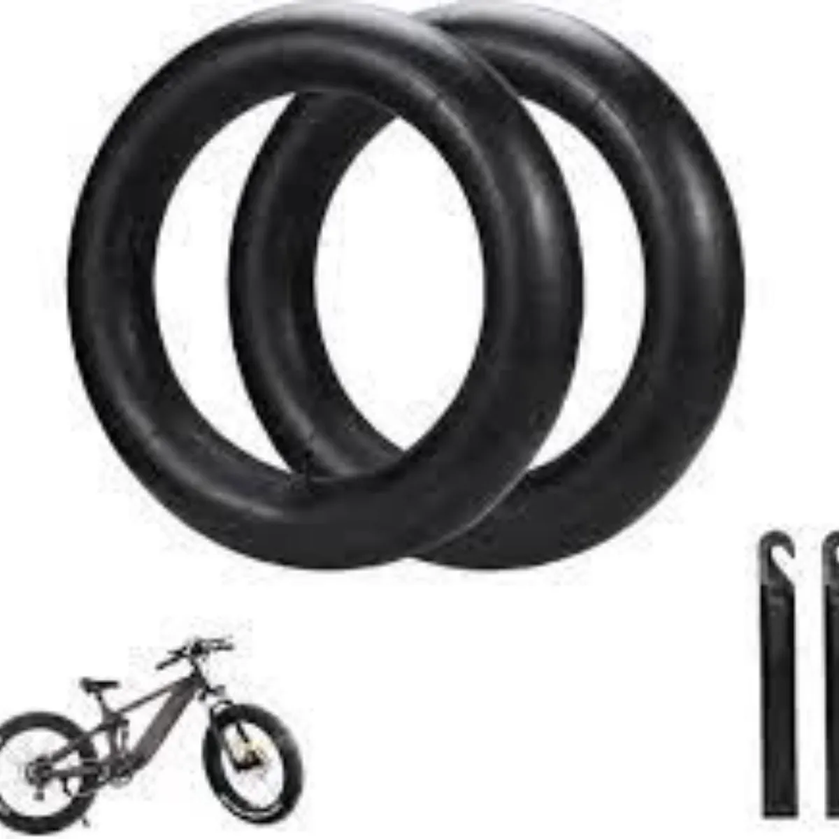 GENERICO - Cámara para bicicleta de llantas gordas para bicicleta fat bike 26x40