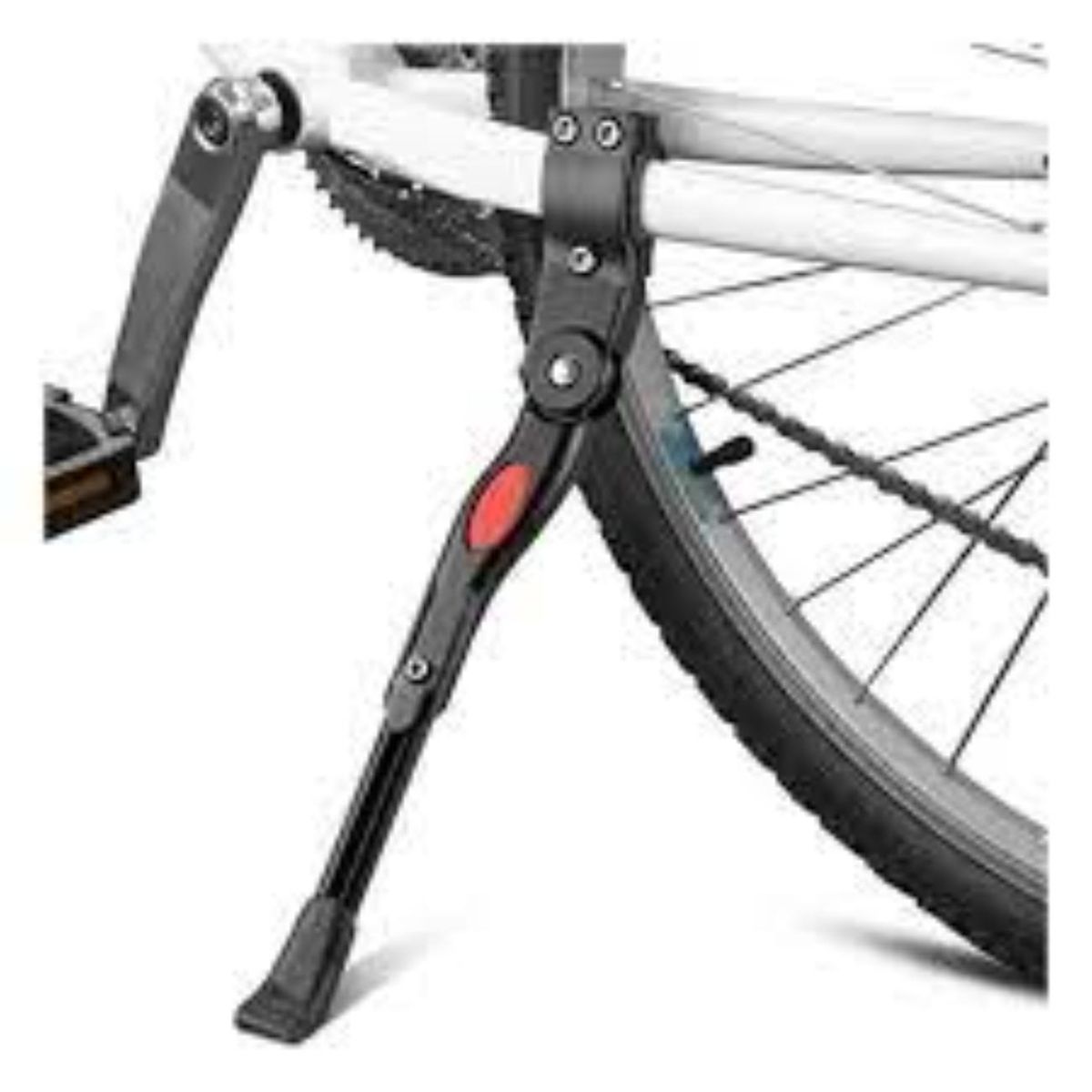 GENERICO - PARADOR REGULABLE D ALUMINIO PARA BICICLETA PARA ARO 24 HASTA 29