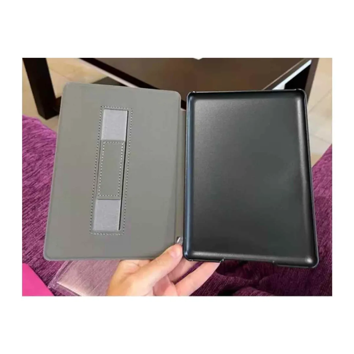 GENERICO - Funda case Magnética correa para  Kindle Paperwhite 11 GEN NEGRO