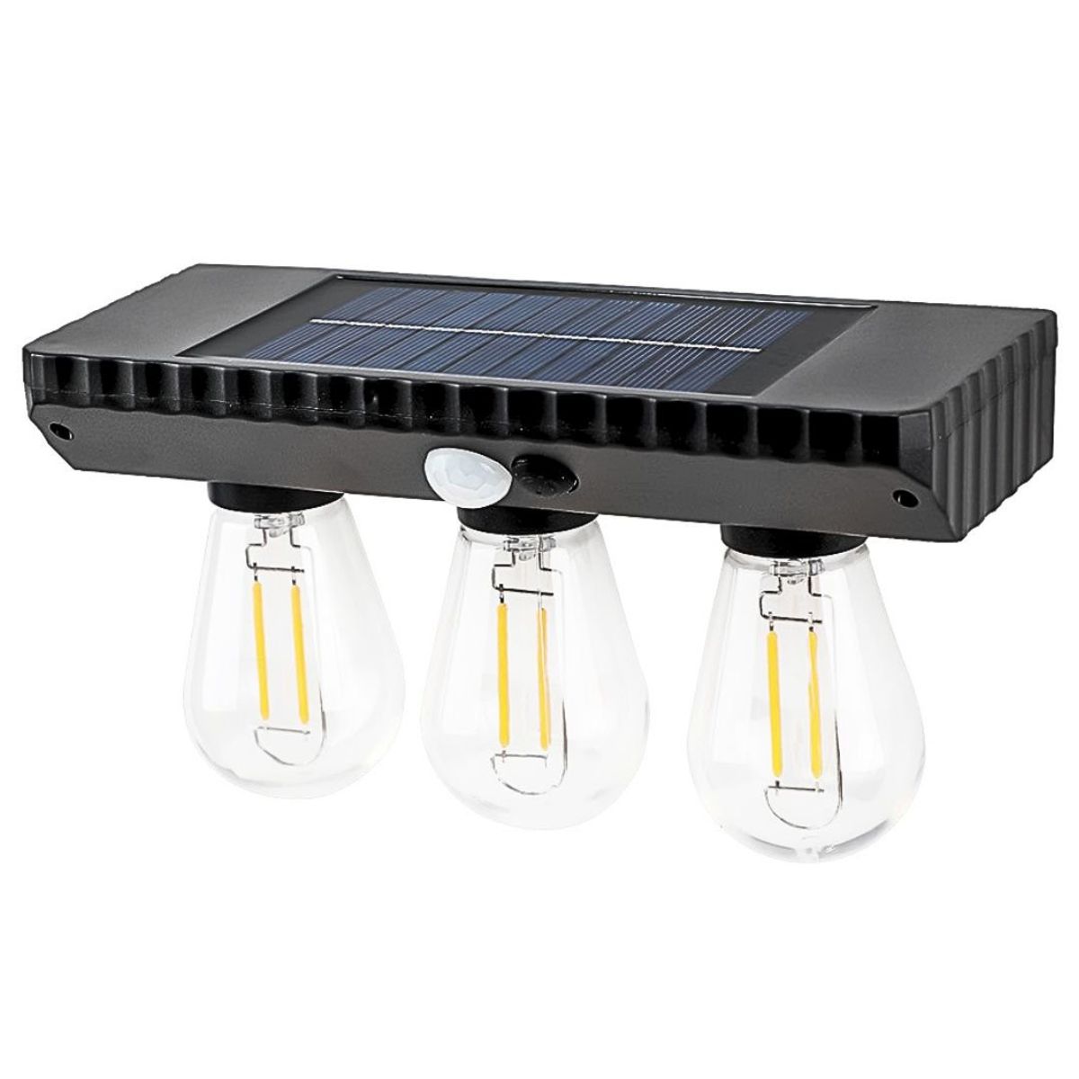 SEISA - Lámpara Foco Led Solar con Sensor de Movimiento SEISA YT-820-3W