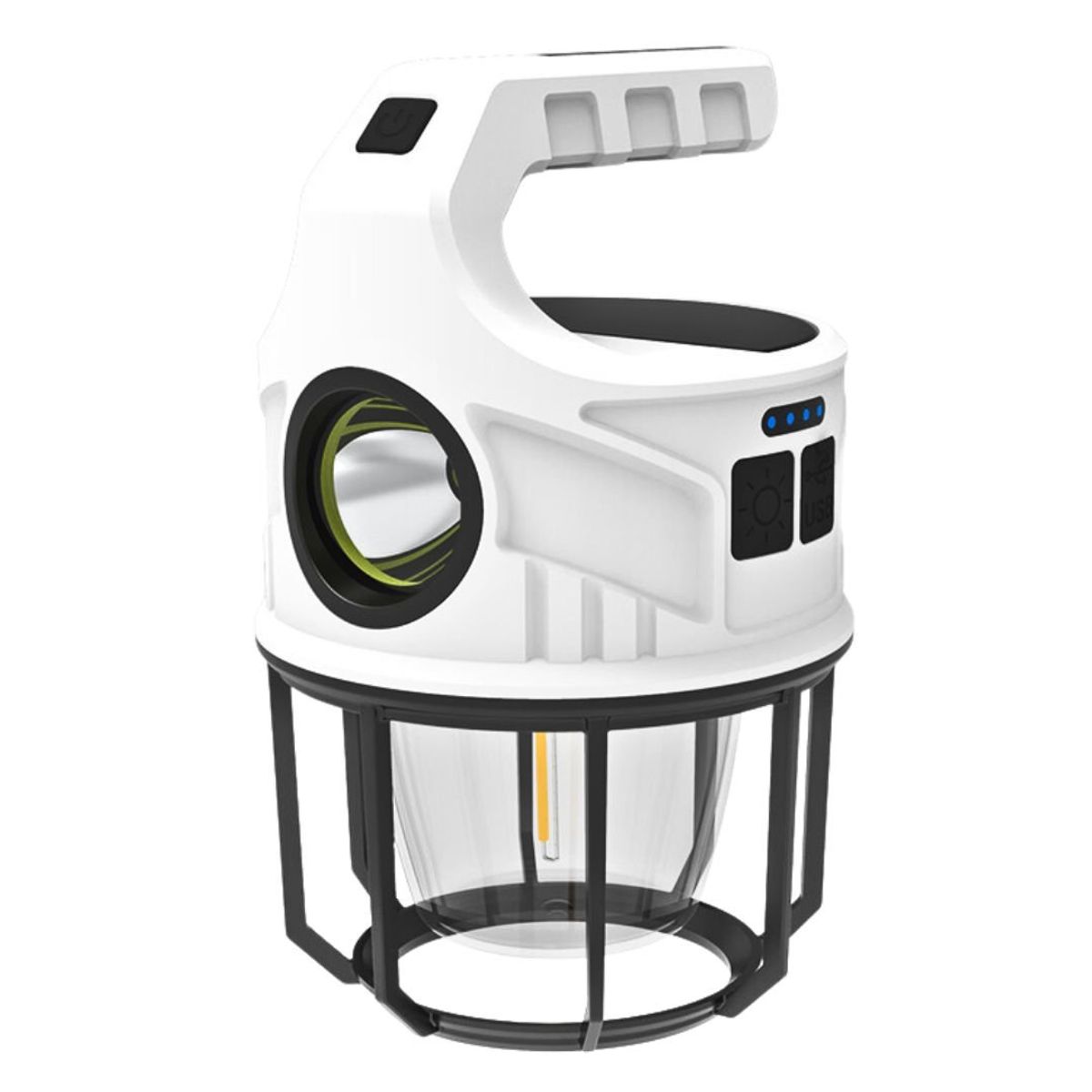 GENERICO - Luz Solar para Camping al Aire Libre Recargable Usb SL-008