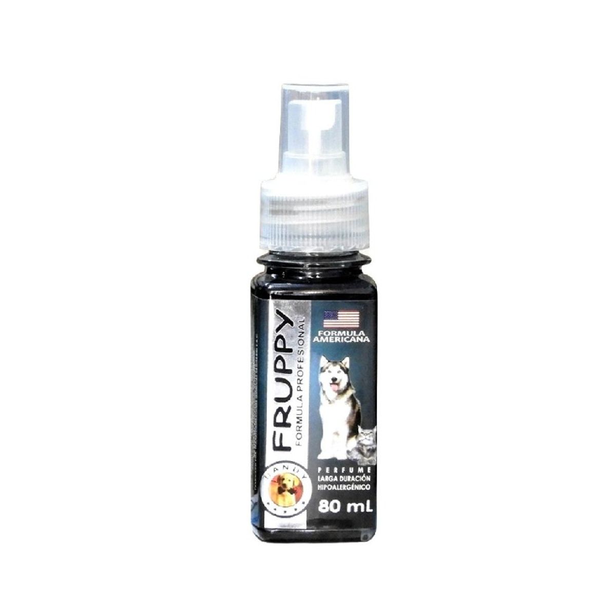 GENERICO - Colonia FRUPPY aroma Dandy para perros y gatos machos 80ml