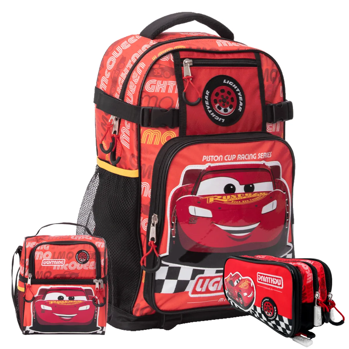 DISNEY - SET MOCHILA ESCOLAR DE CARS