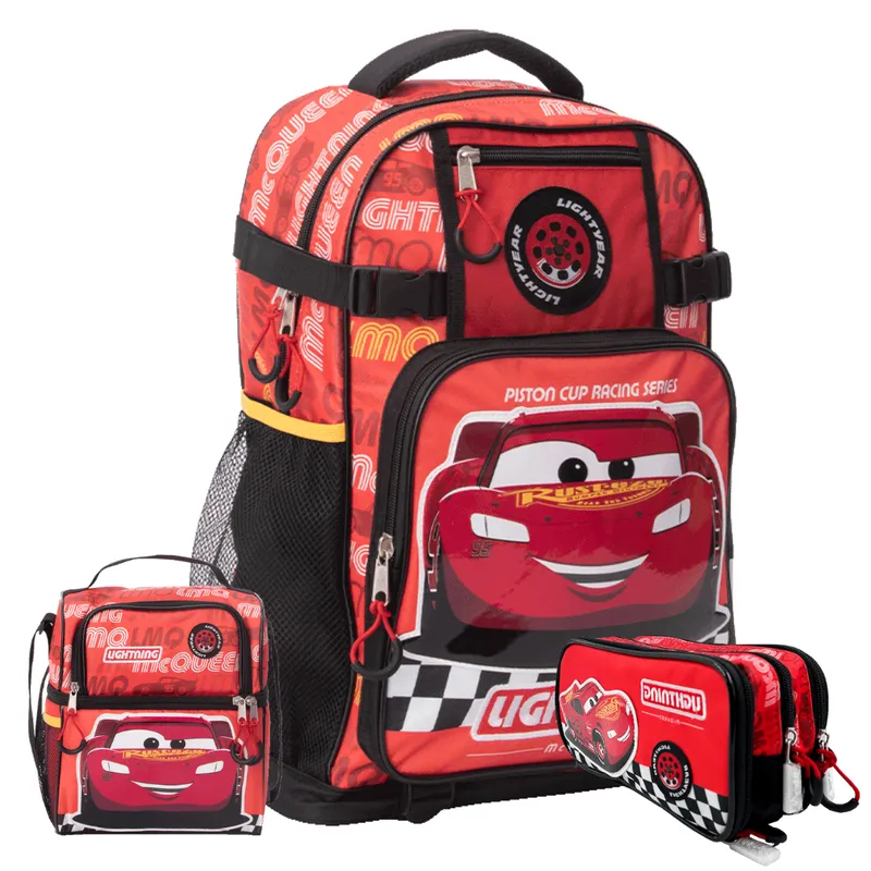 DISNEY - SET MOCHILA ESCOLAR DE CARS