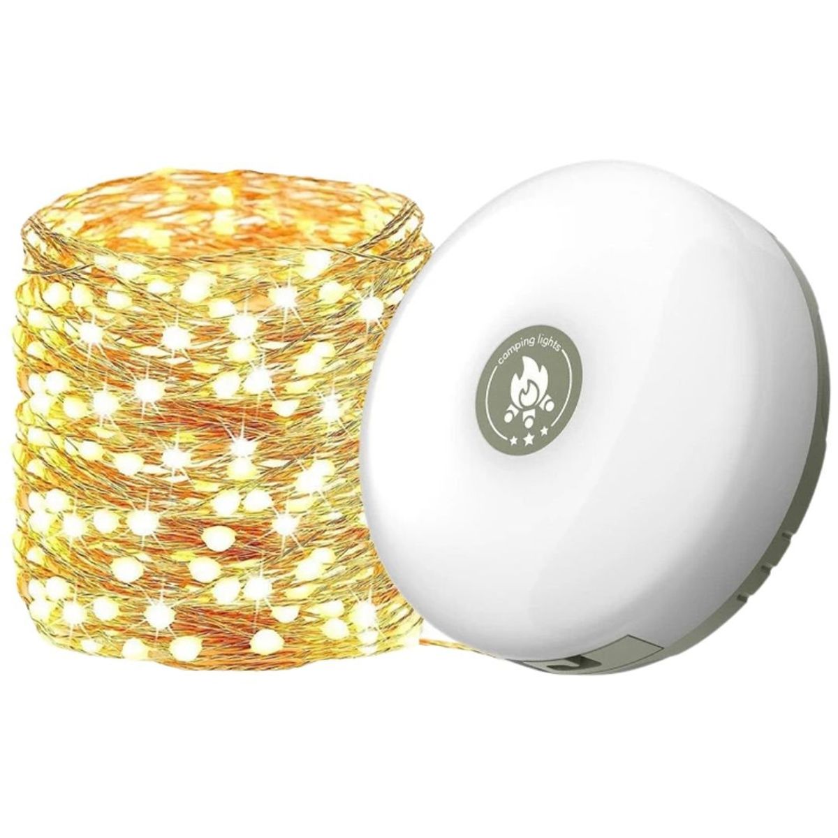 GENERICO - Tira de Luces Led Multicolor para Acampar Multifunción YH828