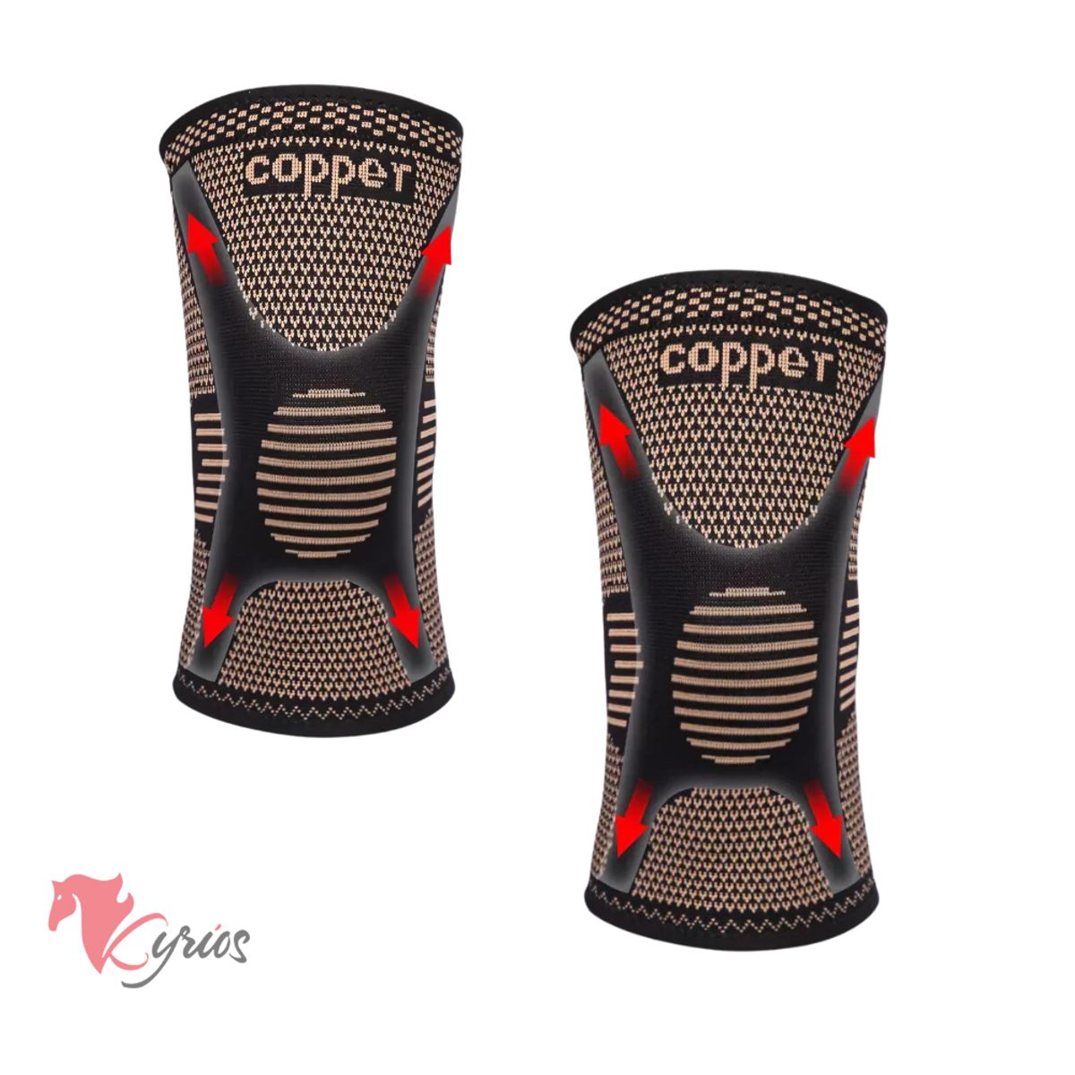 NO LOGO - Rodillera Hilo De Cobre