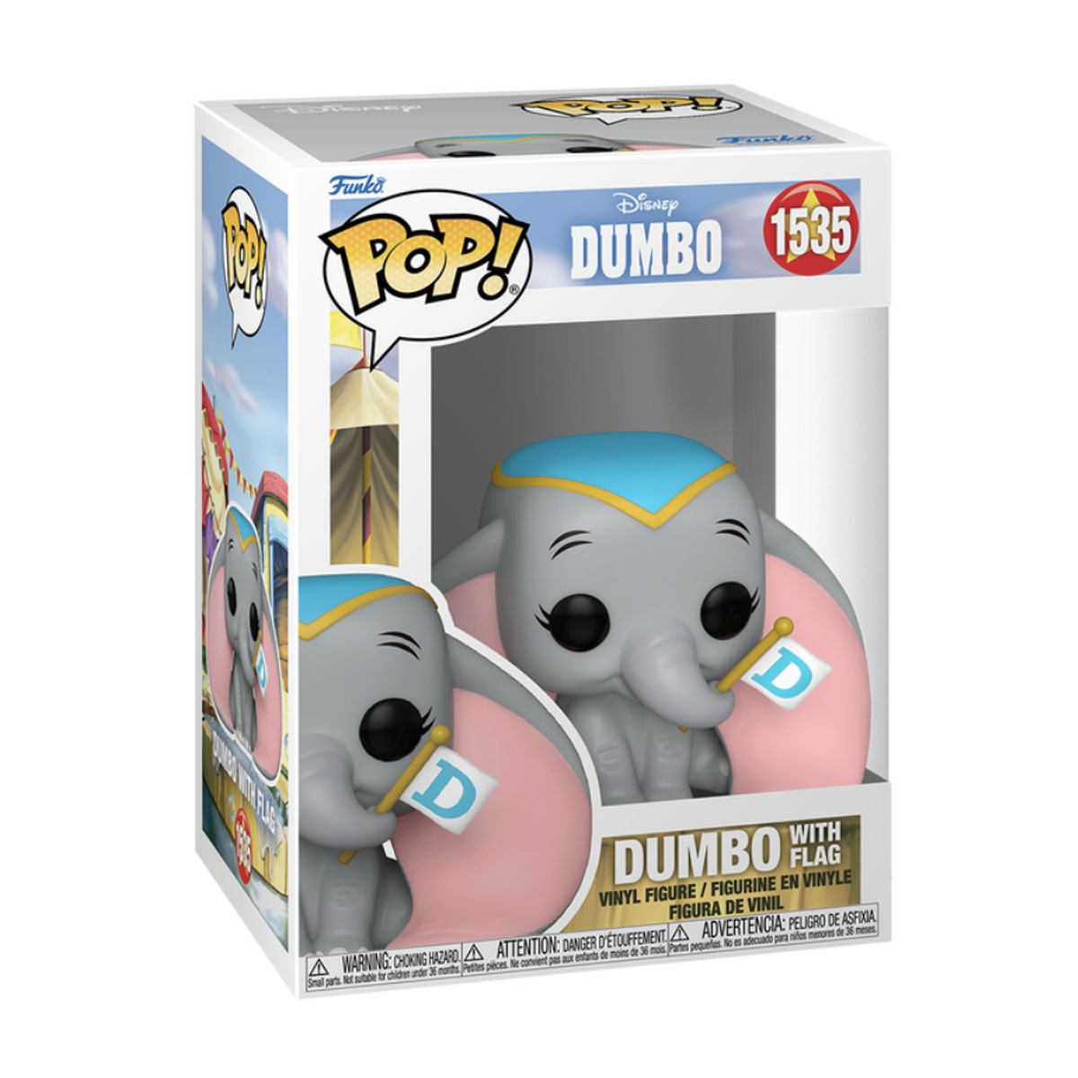 FUNKO - Dumbo with Flag Funko Pop 1535 Original Disney