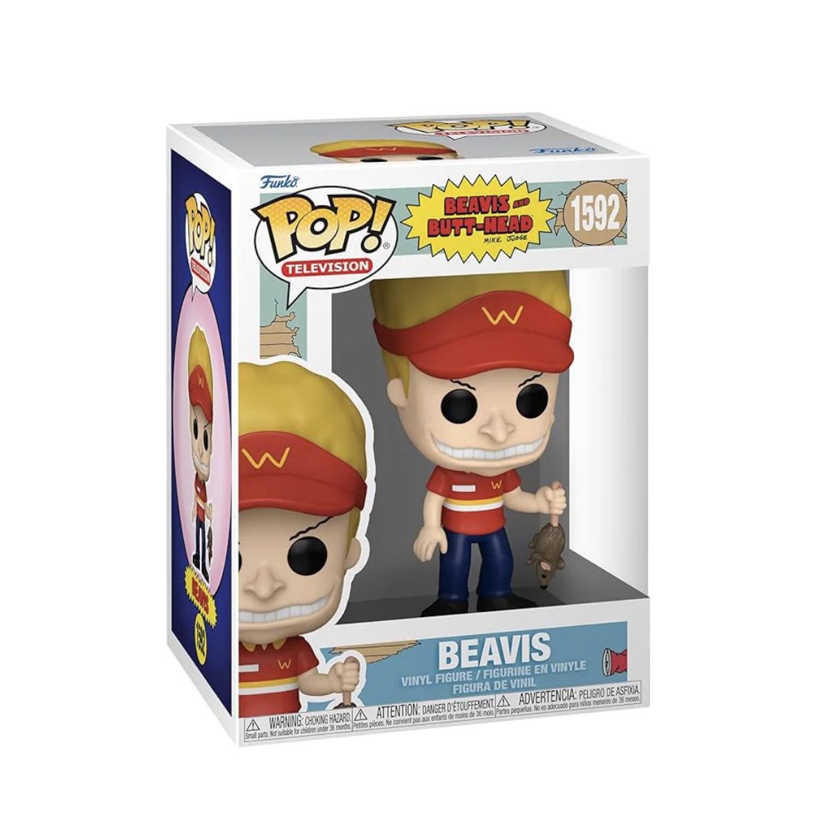 FUNKO - Beavis Funko Pop 1592 Beavis y Butt-Head MTV Original