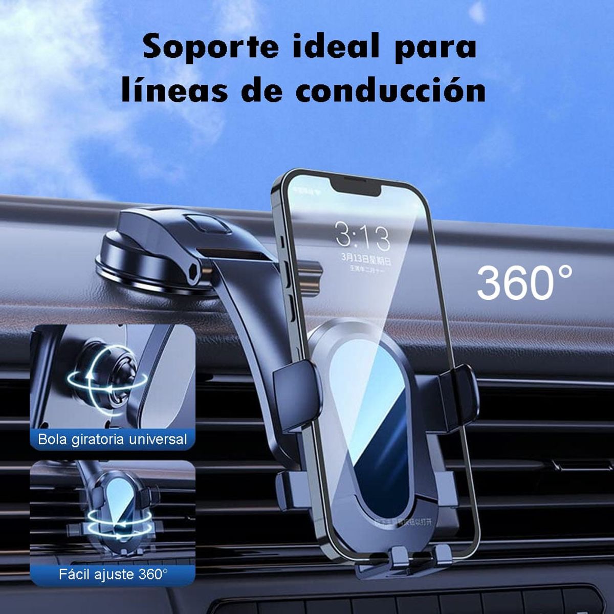 OEM - Soporte de brazo para celular desmontable para vehículos
