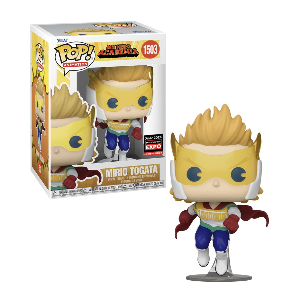 FUNKO - Mirio Togata Funko Pop 1503 Exclusivo My Hero Academia