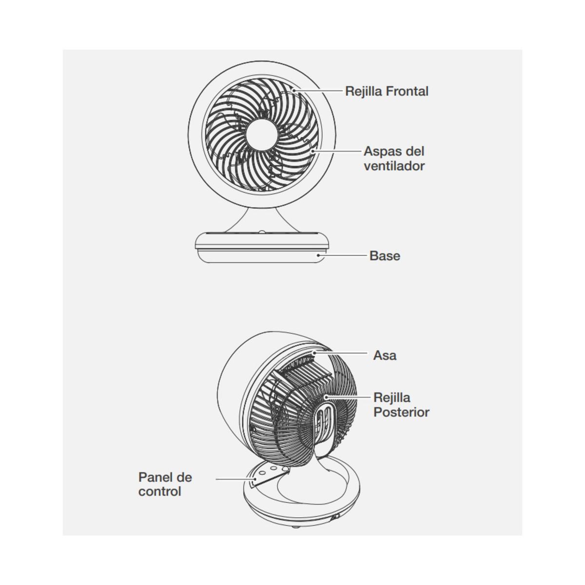 SOLE - VENTILADOR DE AIRE TURBOMAX SOLE SOBRE MESA SOLAIR016