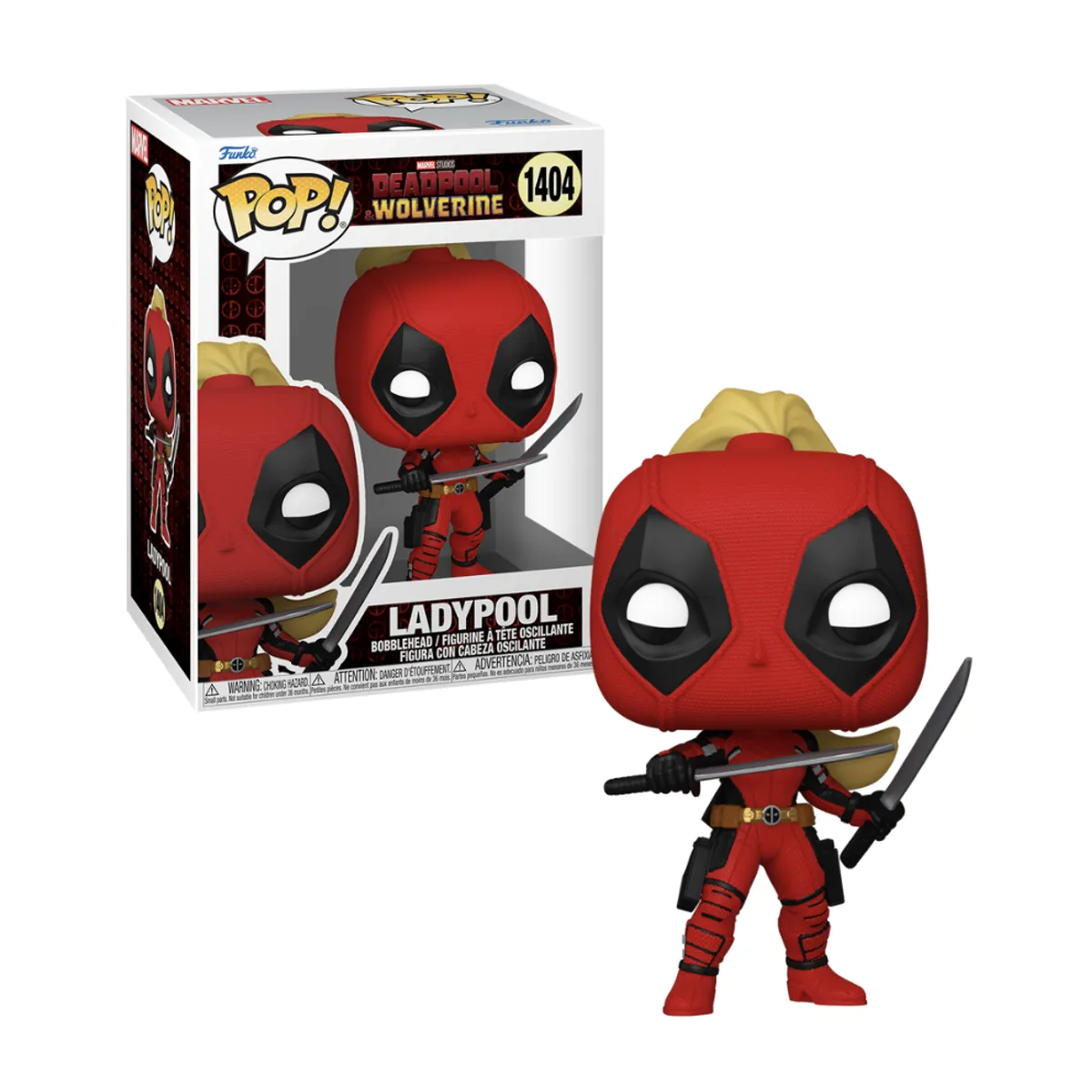 FUNKO - Ladypool espadas Funko Pop 1404 Deadpool & Wolverine