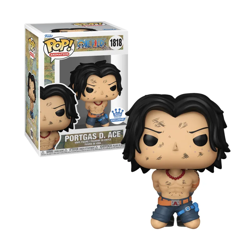 FUNKO - Portgas D Ace Execution Funko Pop 1818 One Piece Ex