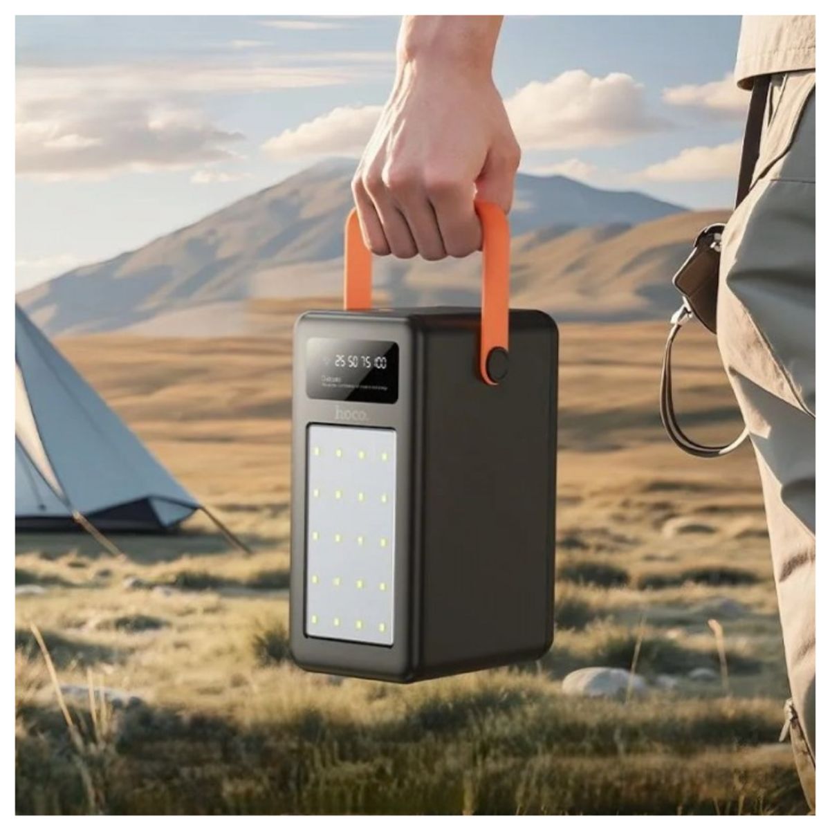 HOCO - Power Bank Cargador Portatil 120000 MAH Carga Rapida 225W HOCO DB120