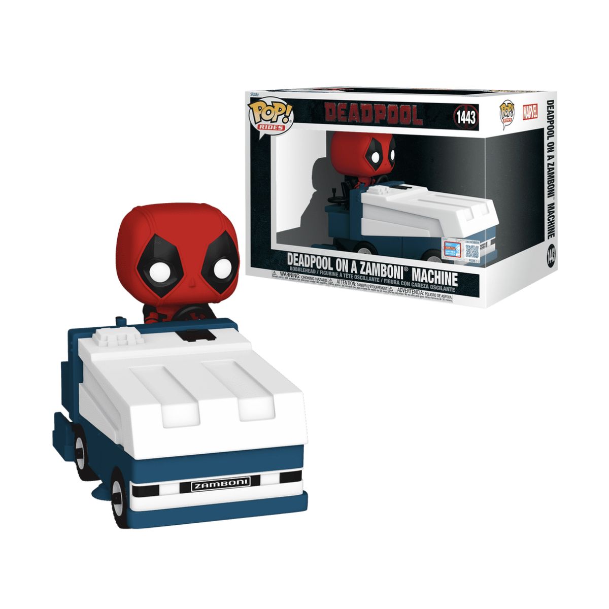 FUNKO - Deadpool en Zamboni Funko Pop 1443 Exclusivo Ride