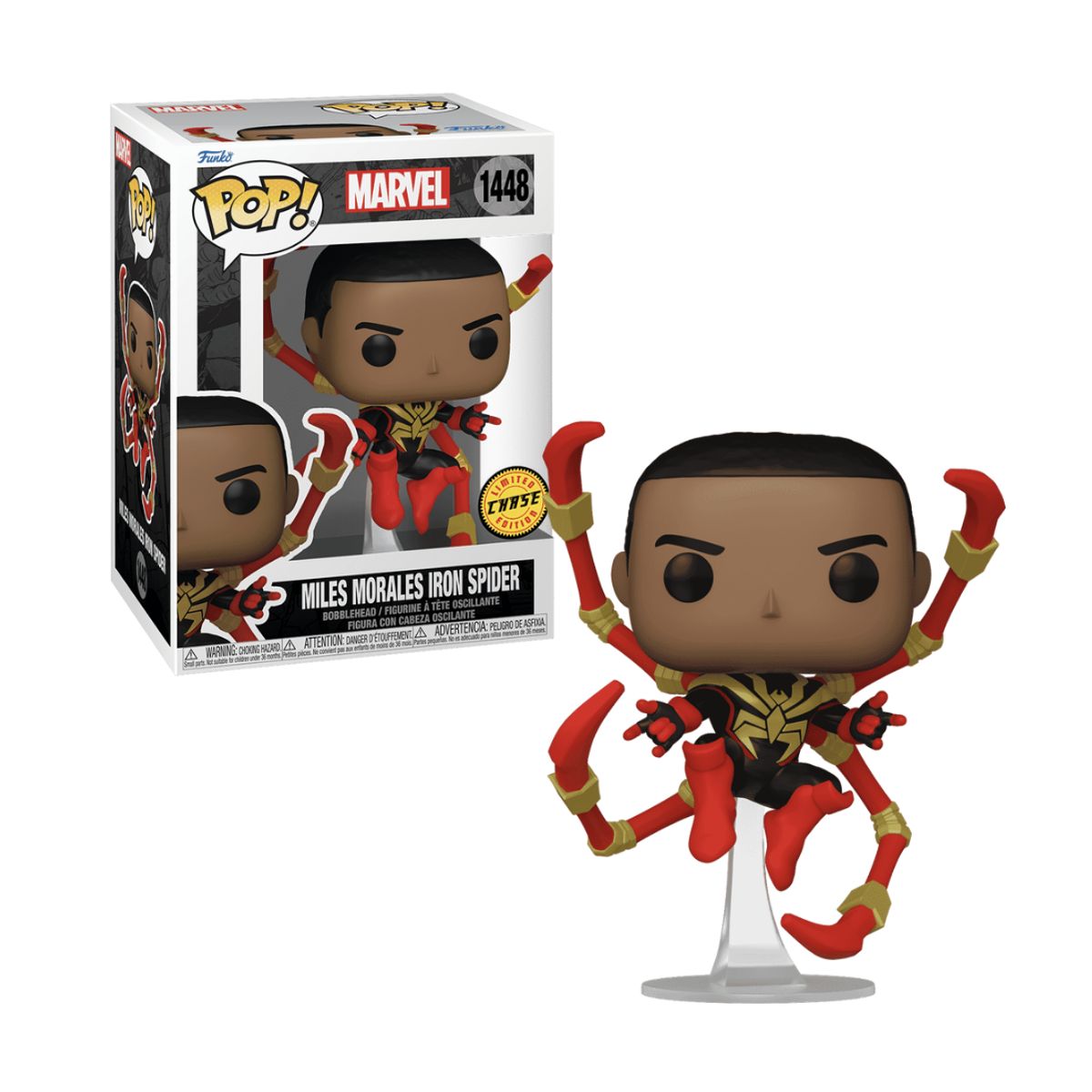 FUNKO - Miles Morales Iron Spider Funko Pop 1448 Chase Original
