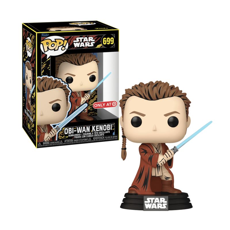 FUNKO - Obi Wan Kenobi Funko Pop 699 Star Wars Exclusivo Target