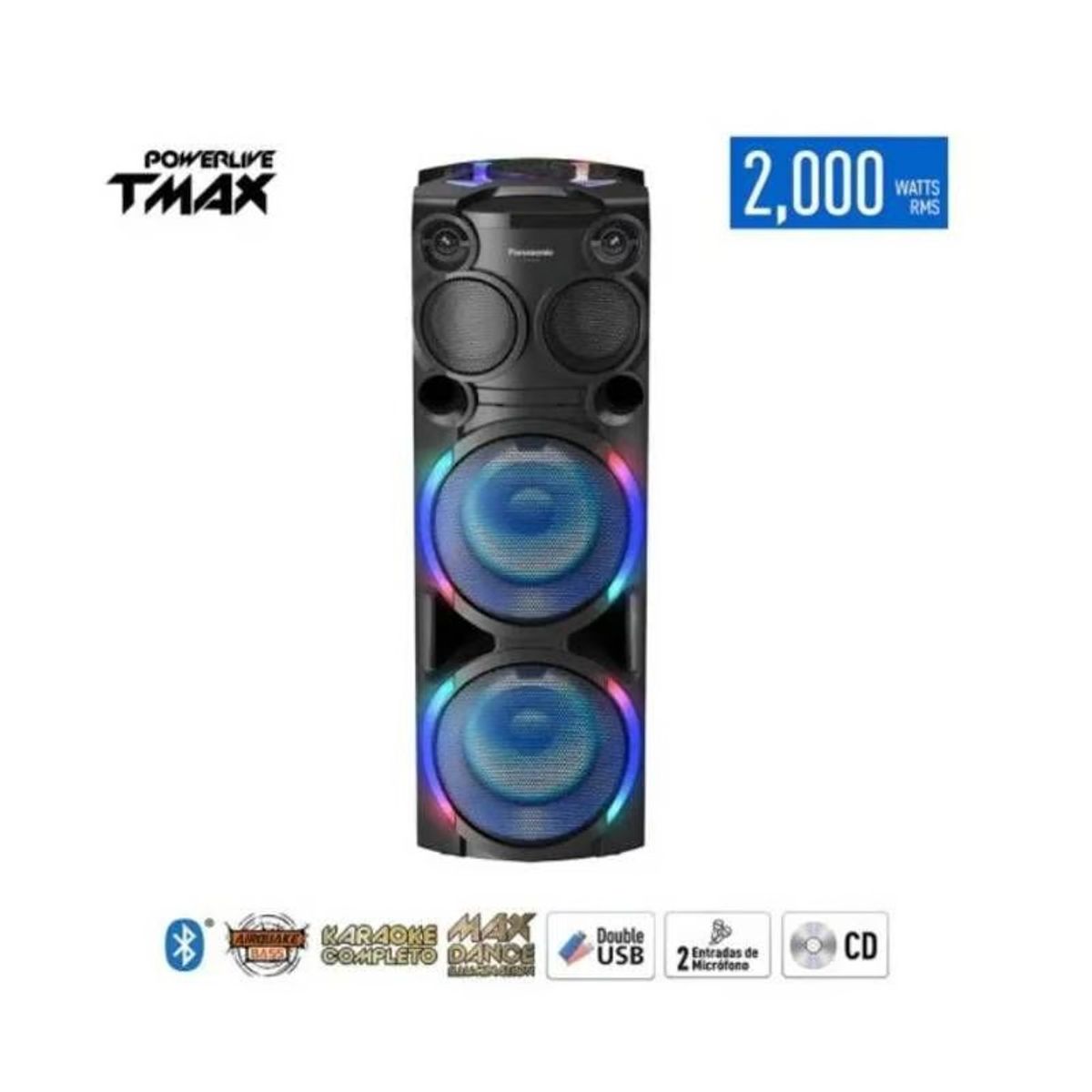 PANASONIC - Panasonic Minicomponente SC-TMAX50PUK 2000W