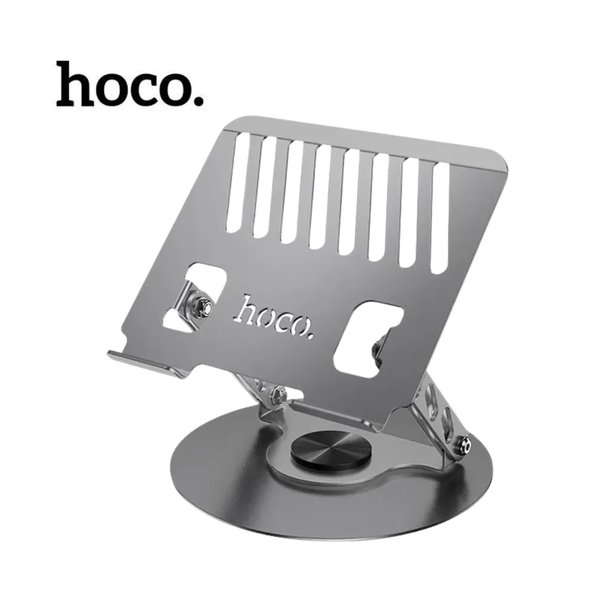HOCO - Soporte Base Laptop Aluminio Plegable Ajustable Giratorio HOCO DH21