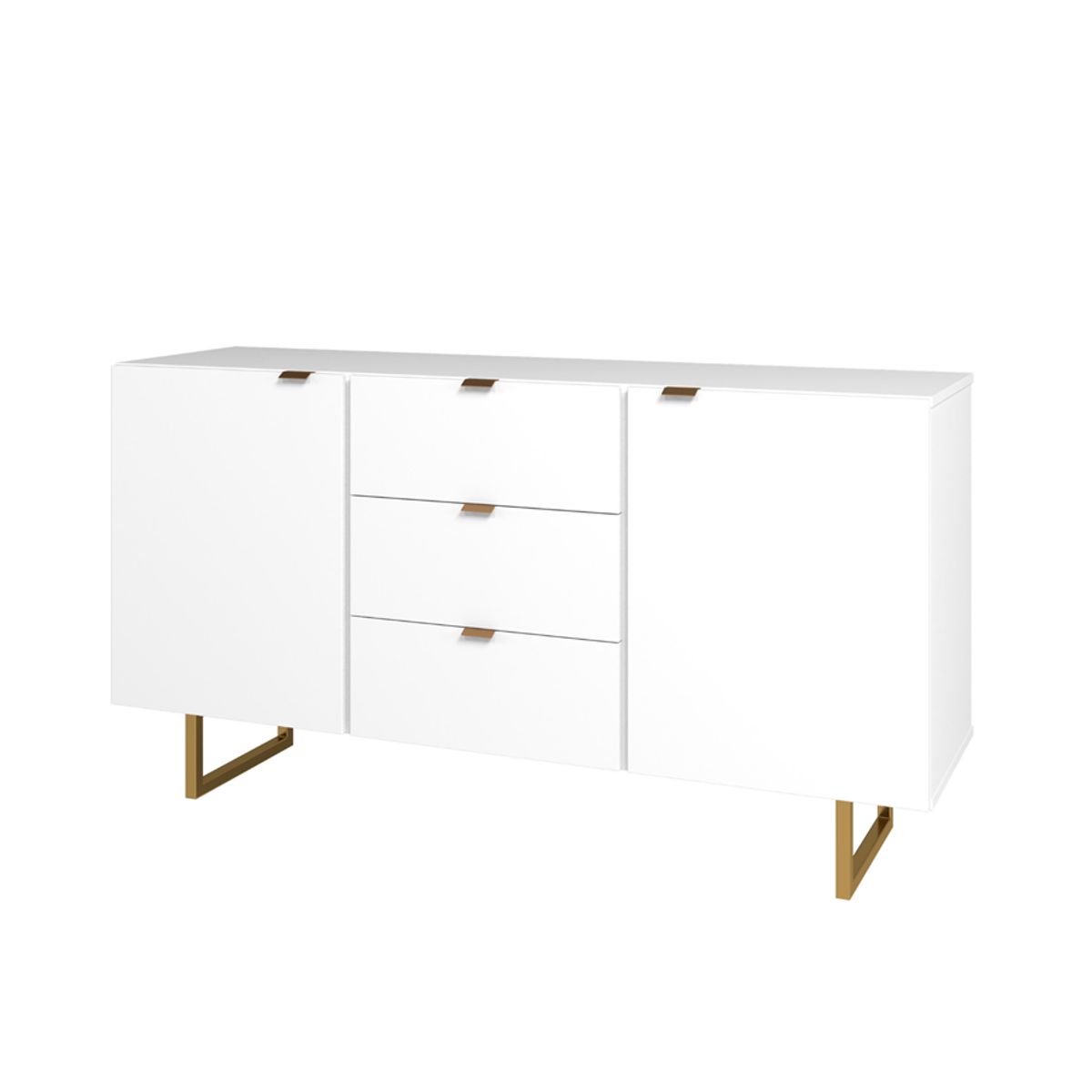BRV MOVEIS - Comoda Amari 71x36x135 cm Blanco