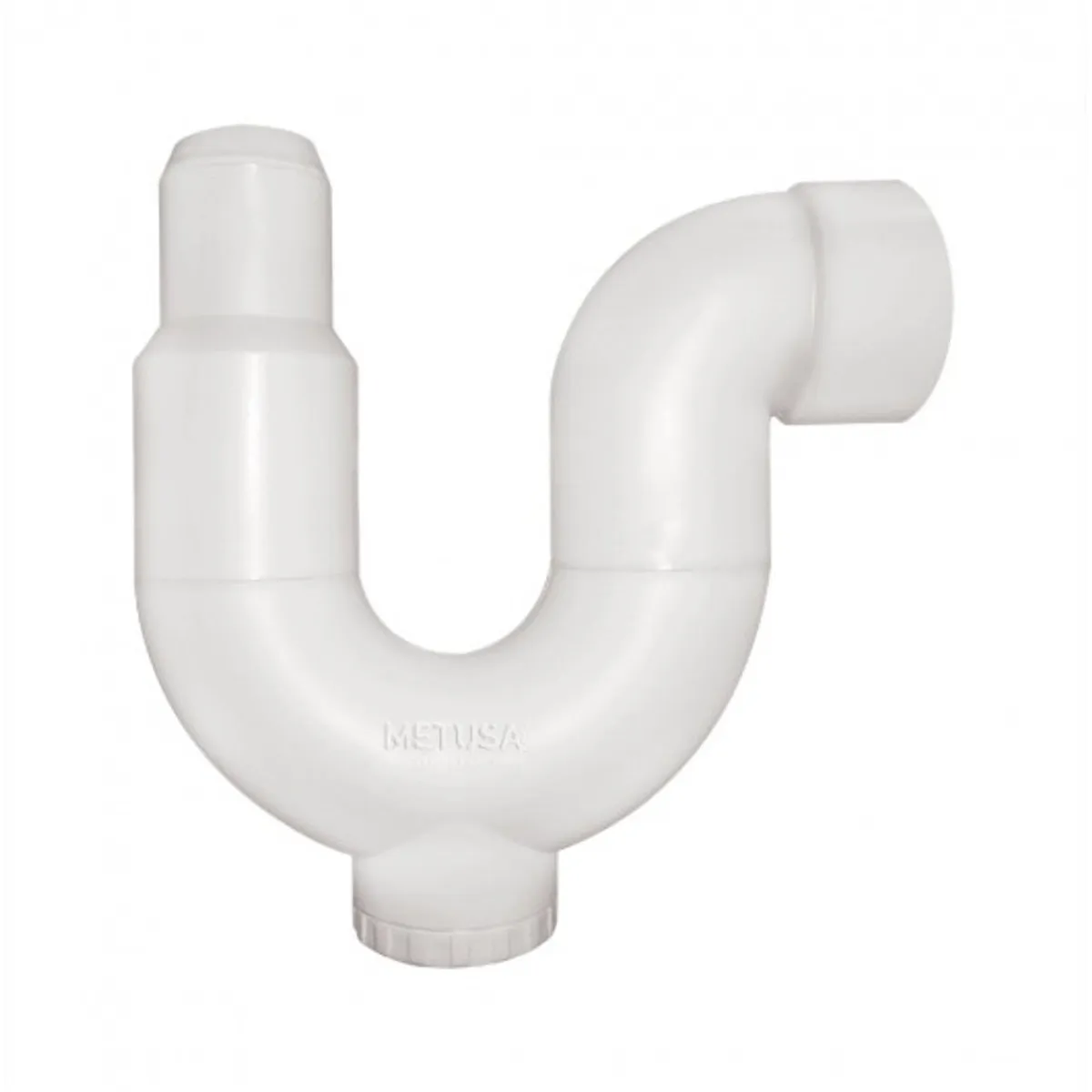 METUSA - Trampa U 2" con registro de polipropileno