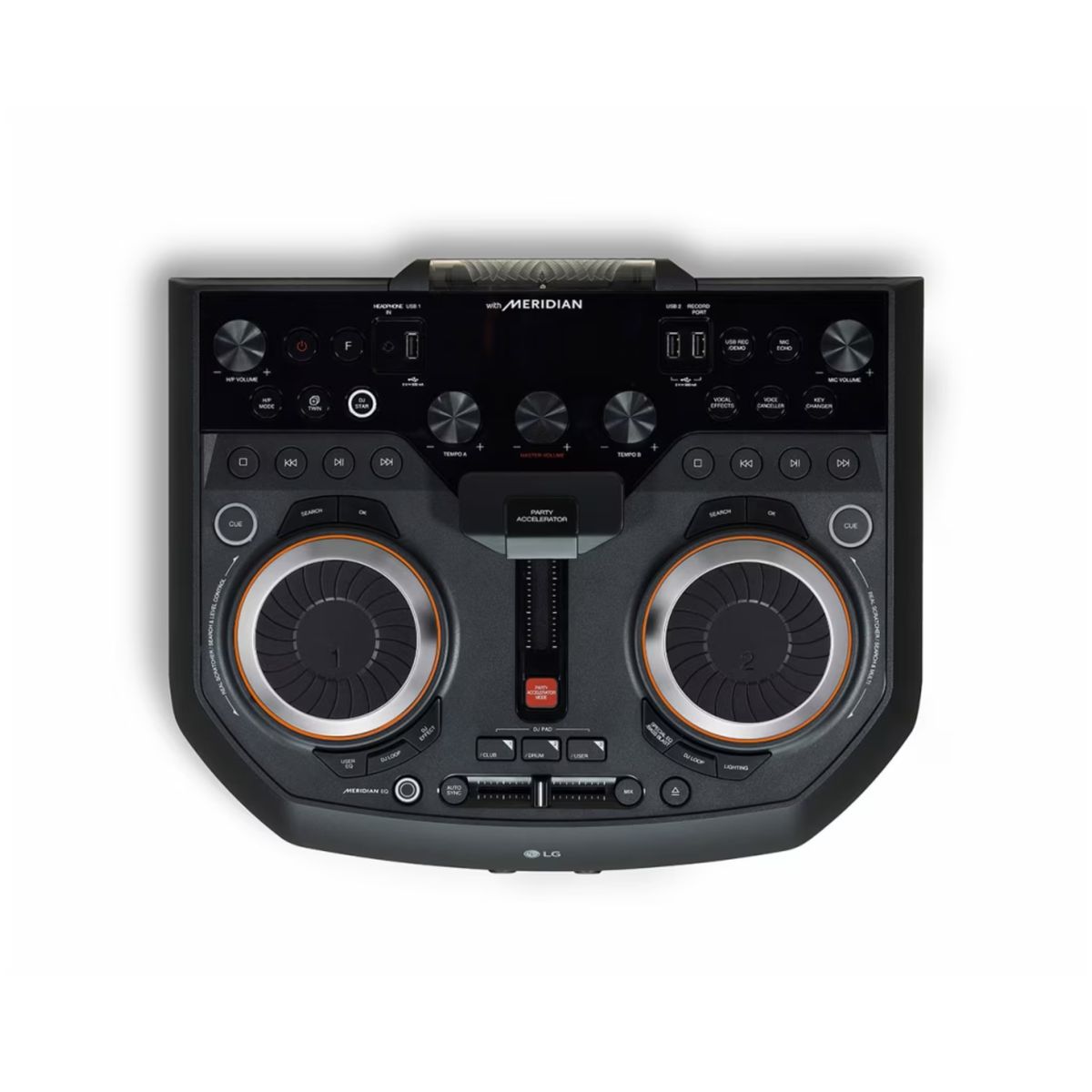 LG - MINI COMPONENTE LG XBOOM OL100 2000 W DJ STAR-APP DJ KARAOKE STAR