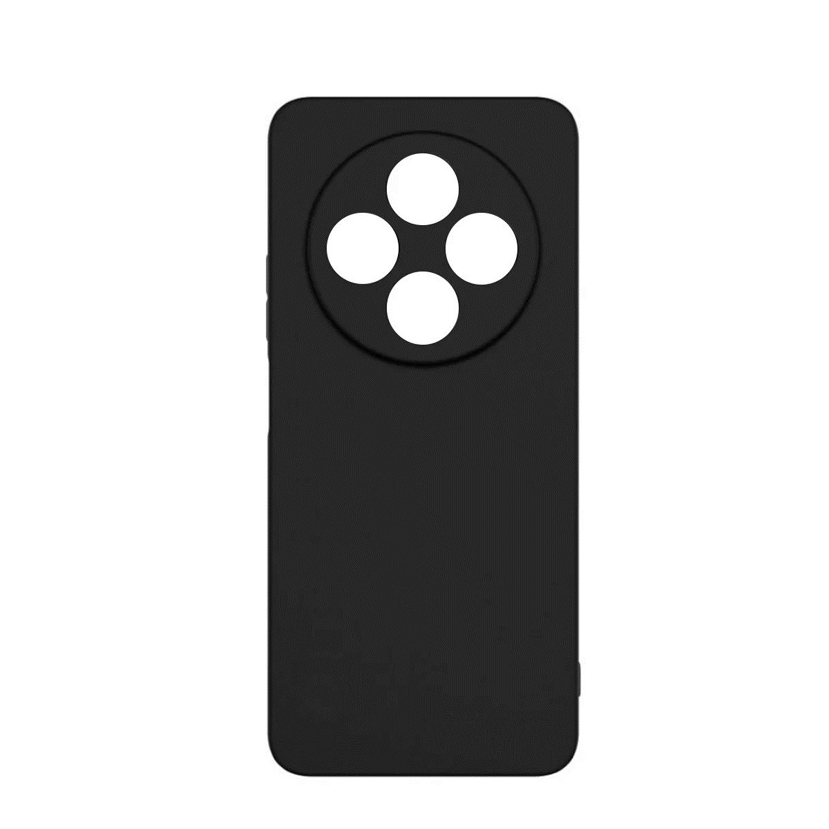 GENERICO - Case de Silicona Para Xiaomi Redmi 14C - NEGRO