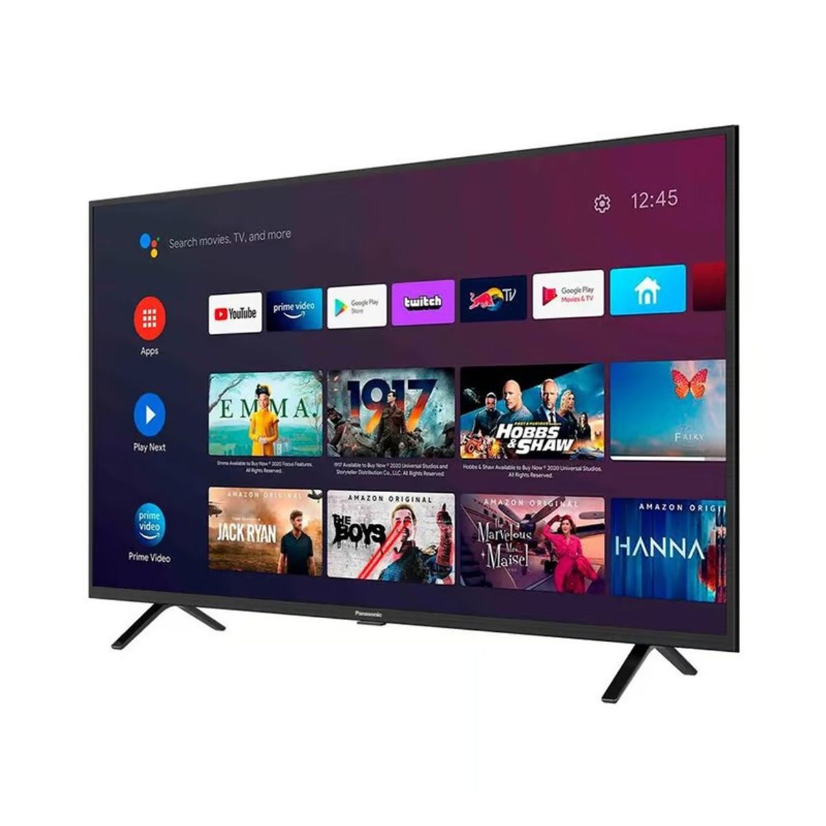 PANASONIC - TELEVISOR PANASONIC 43 UHD SMART ANDROID TC-43HX550P.