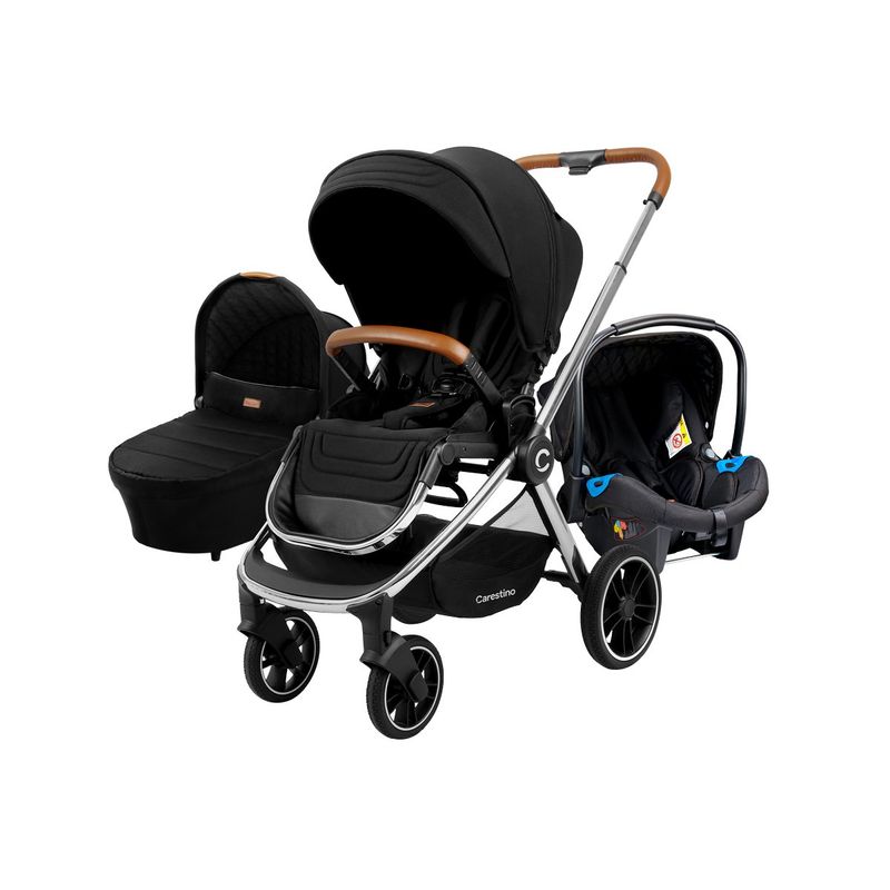 CARESTINO - Coche Beverly V2 Negro