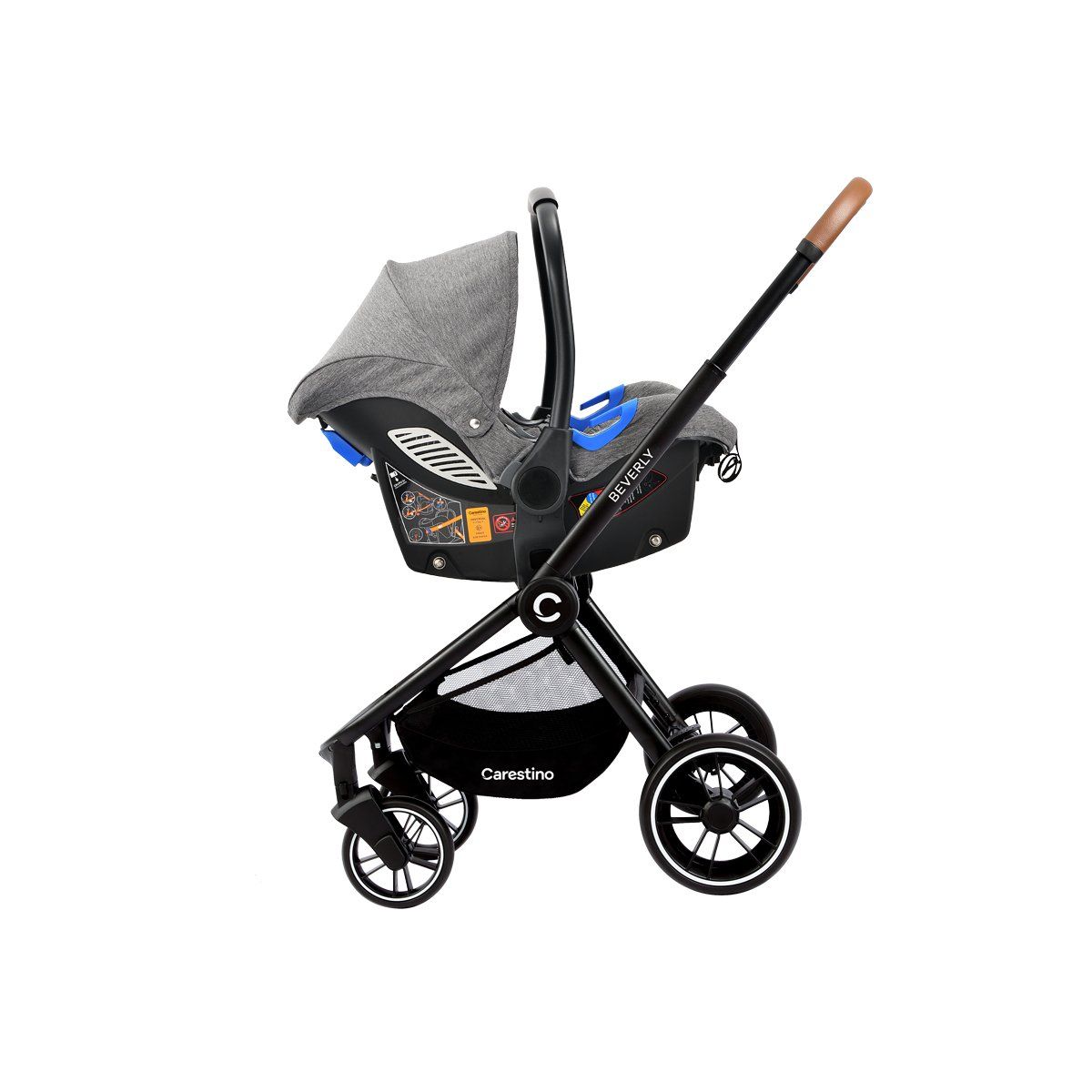 CARESTINO - Coche Beverly V2 Gris