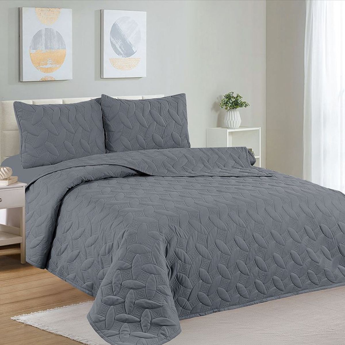 CASATEX - CUBRECAMA CASATEX QUEEN 100% ALGODÓN