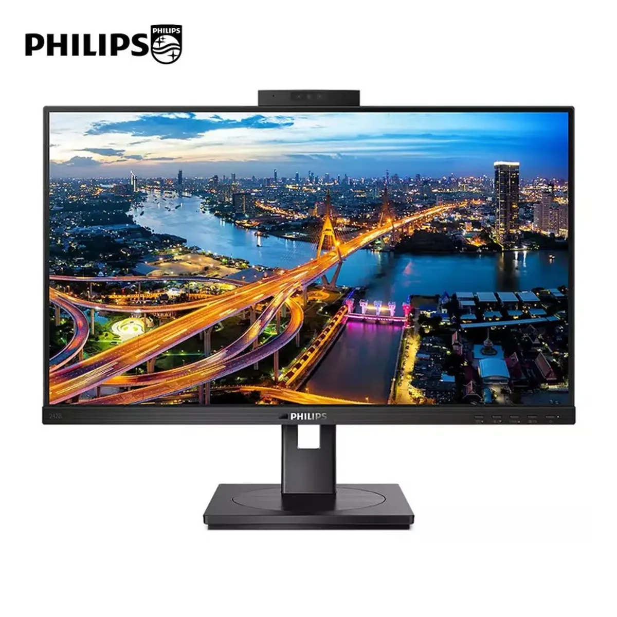 PHILIPS - MONITOR 24 PHILIPS 242B1H iPS FHD con WebCam y Parlantes integrado