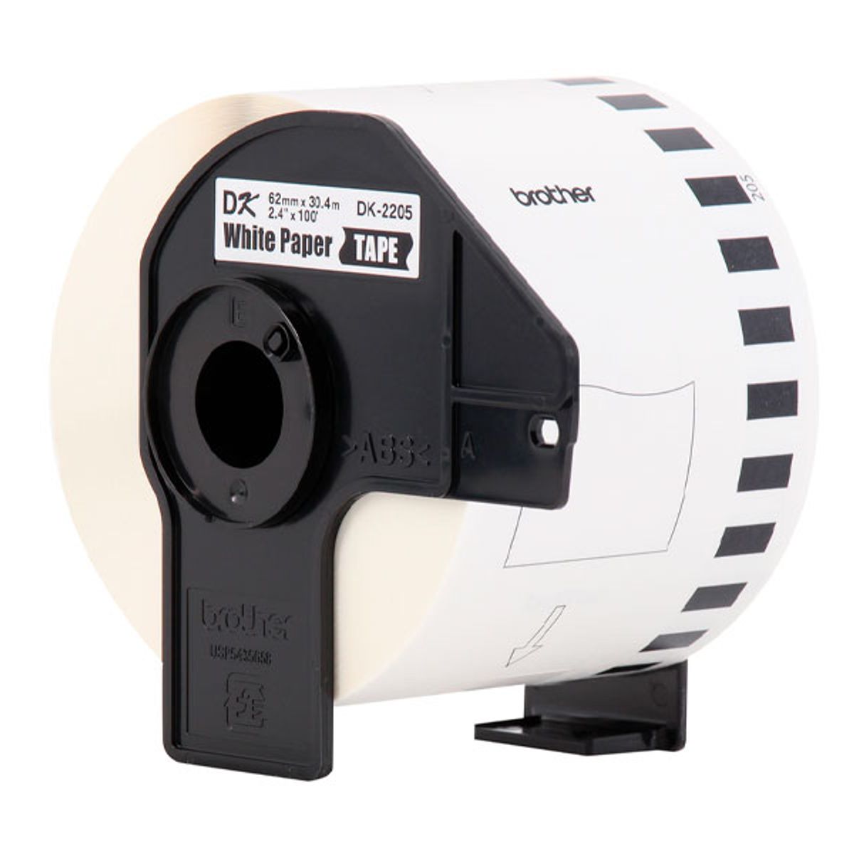 GENERICO - CINTA BROTHER COMPATIBLE DK-2205 62MM LETRA NEGRO SOBRE BLANCO