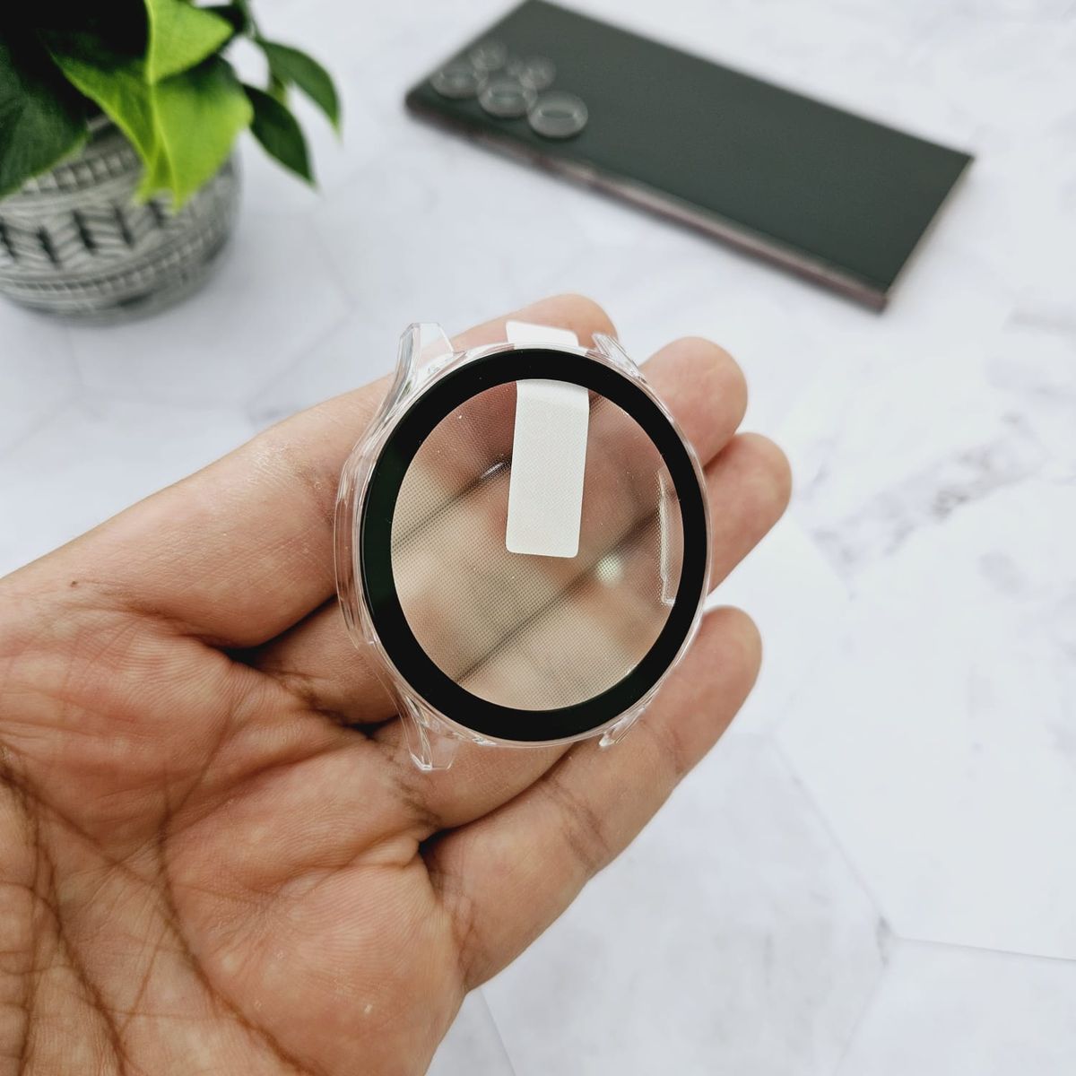 GENERICO - Case Protector 360 para HUAWEI GT5 DE 46MM - Clear