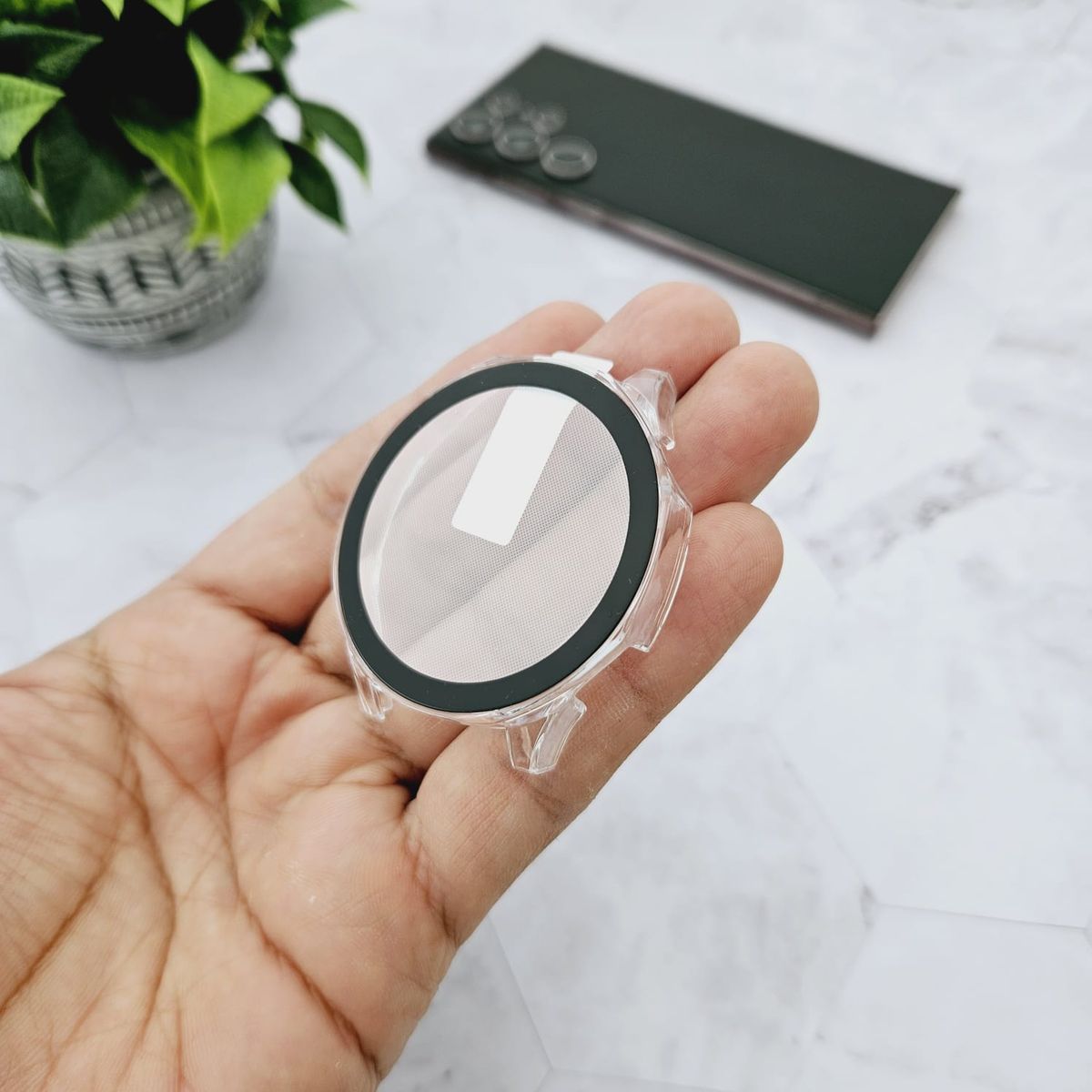 GENERICO - Case Protector 360 para HUAWEI GT5 DE 46MM - Clear