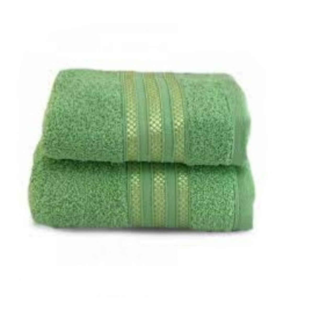 GENERICO - Toalla de Baño de Algodón 120gr 40x170cm verde