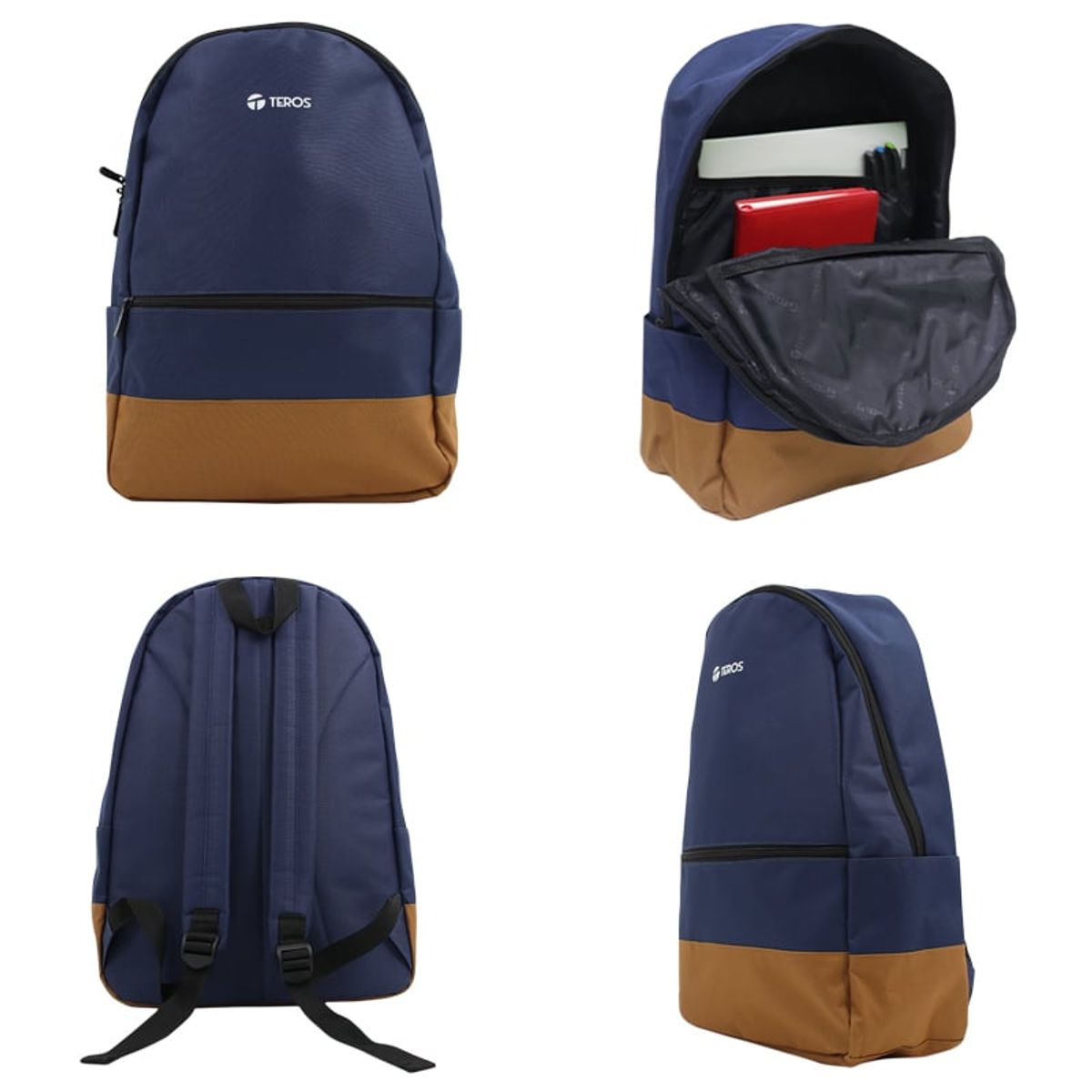 TEROS - Mochila TEROS TE-ACS9019BL poliéster soporta notebooks de hasta