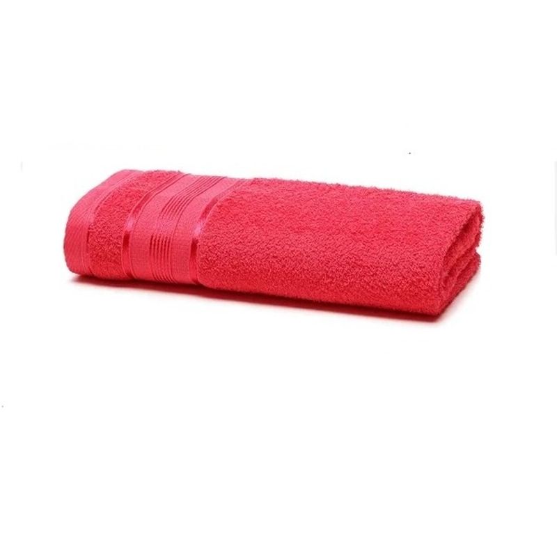 GENERICO - Toalla de Baño de Algodón 120gr 40x170cm Rojo