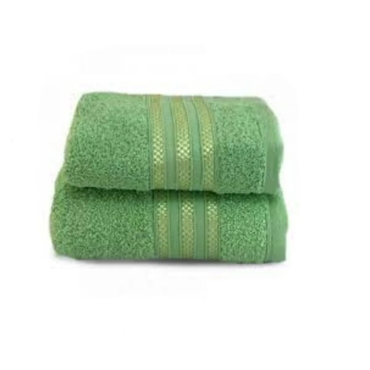 GENERICO - Toalla de Baño de Algodón 120gr 40x170cm Verde