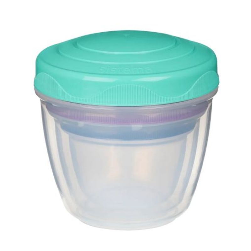 GENERICO - Juego de 2 contenedores para Snacks 210ml Sistema 2164507