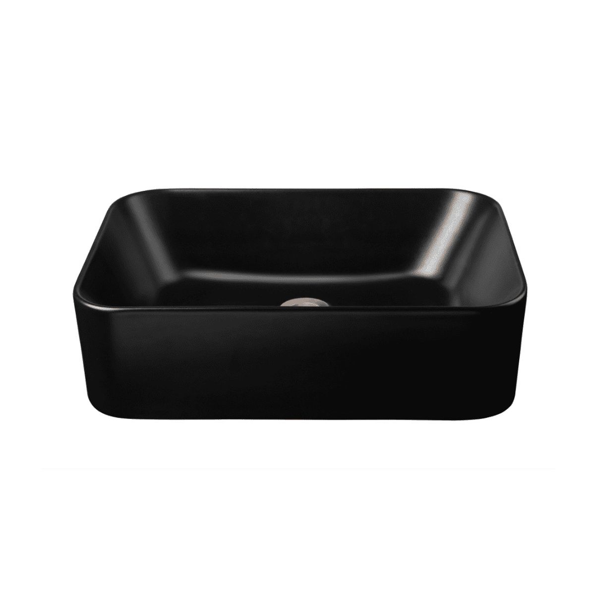 TREBOL - Bowl de Loza Mod Cuadrado Gris Mate 43x35x10cm